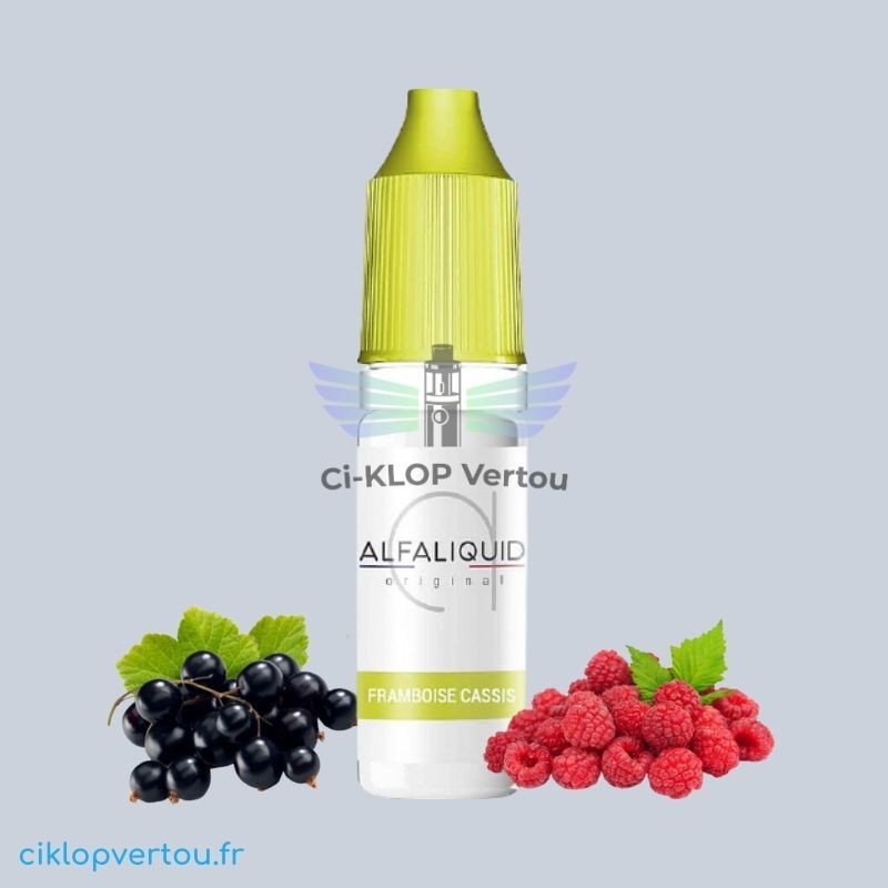 E-liquide Framboise Cassis - ALFALIQUID - Ciklop Vertou cigarette électronique 44