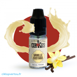 E-liquide Vanilla Custard 10ml - Cirkus - ciklopvertou.fr cigarette électronique 44