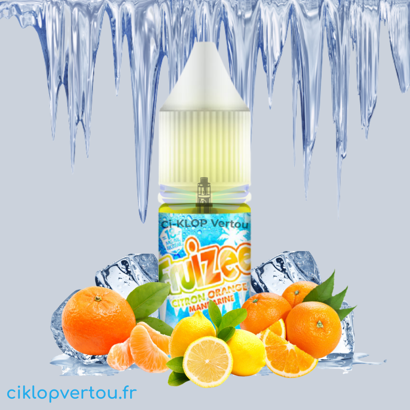 E-liquide Citron Orange Mandarine 10ml - Fruizee - ciklopvertou.fr cigarette électronique