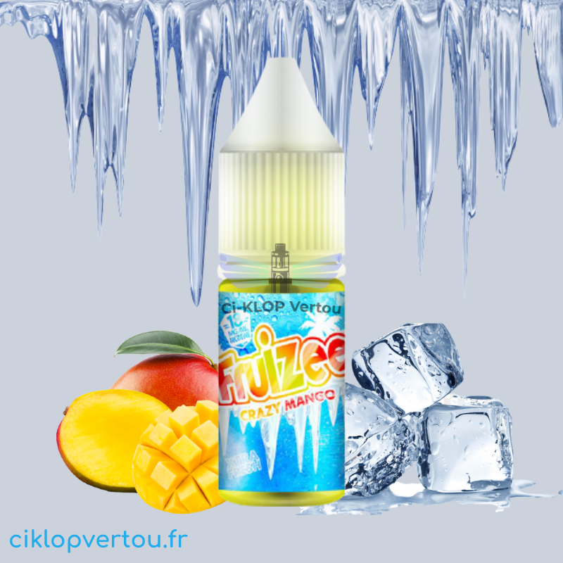 E-liquide Crazy Mango 10ml - Fruizee - ciklopvertou.fr cigarette électronique 44