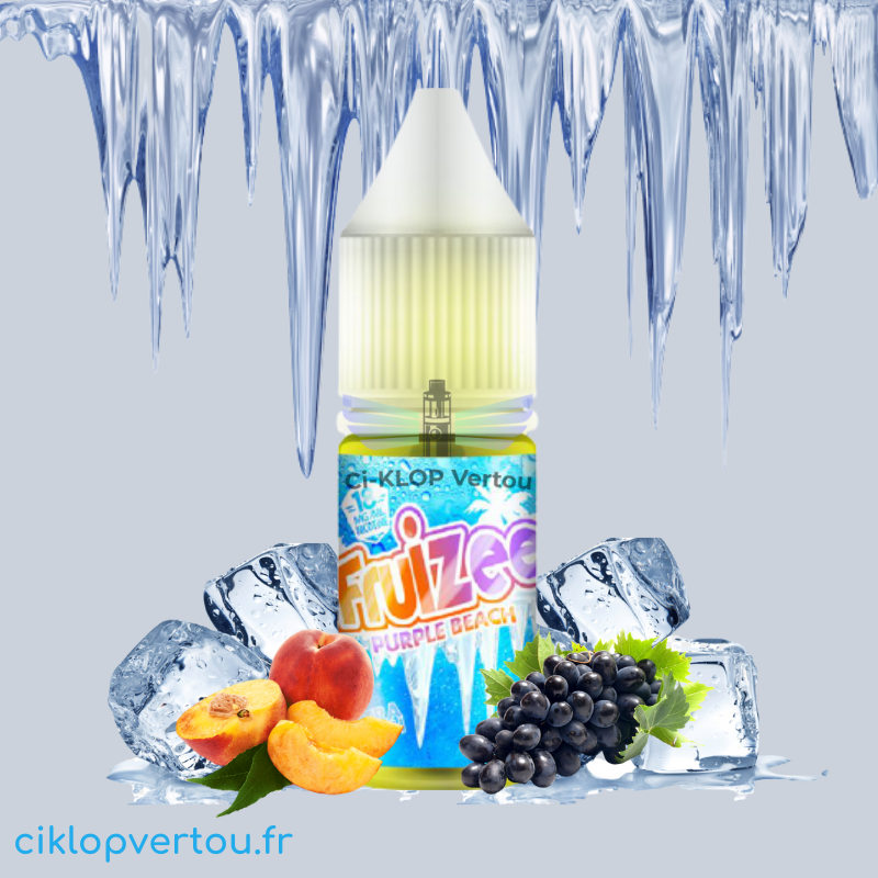 E-liquide Purple Beach 10ml - Fruizee - ciklopvertou.fr cigarette électronique 44