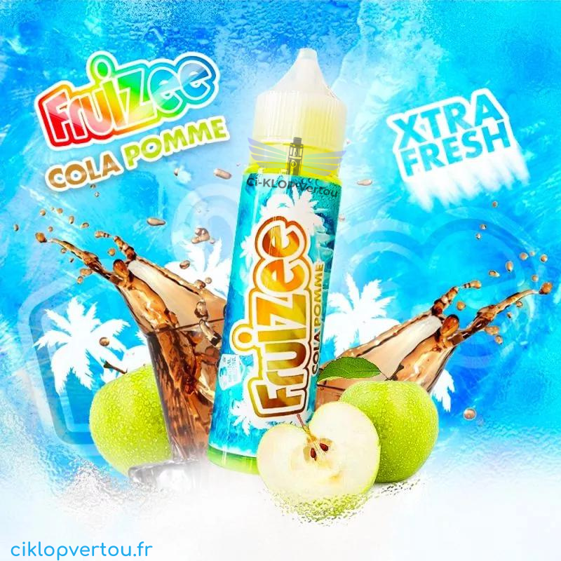 E-liquide Cola Pomme 50ml - Fruizee - ciklopvertou.fr cigarette électronique 44