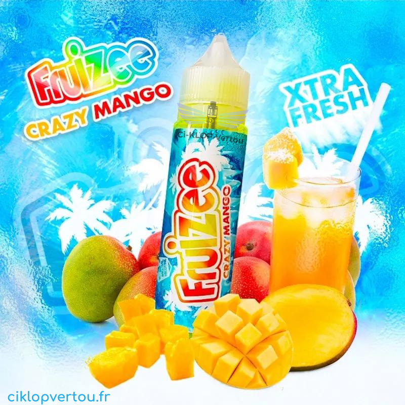 E-liquide Crazy Mango 50ml - Fruizee - ciklopvertou.fr cigarette électronique 44