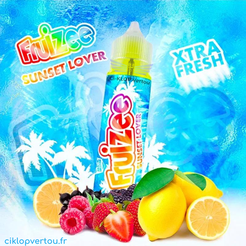 E-liquide Sunset Lover 50ml - Fruizee - ciklopvertou.fr cigarette électronique 44