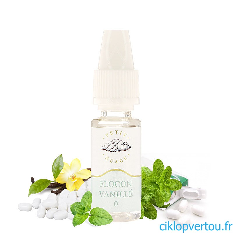 Flocon Vanillé E-liquide 10ml - Petit Nuage - ciklopvertou.fr cigarette électronique 44