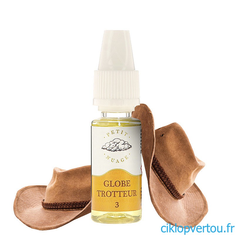 Globe Trotteur E-liquide 10ml - Petit Nuage - ciklopvertou.fr cigarette électronique 44