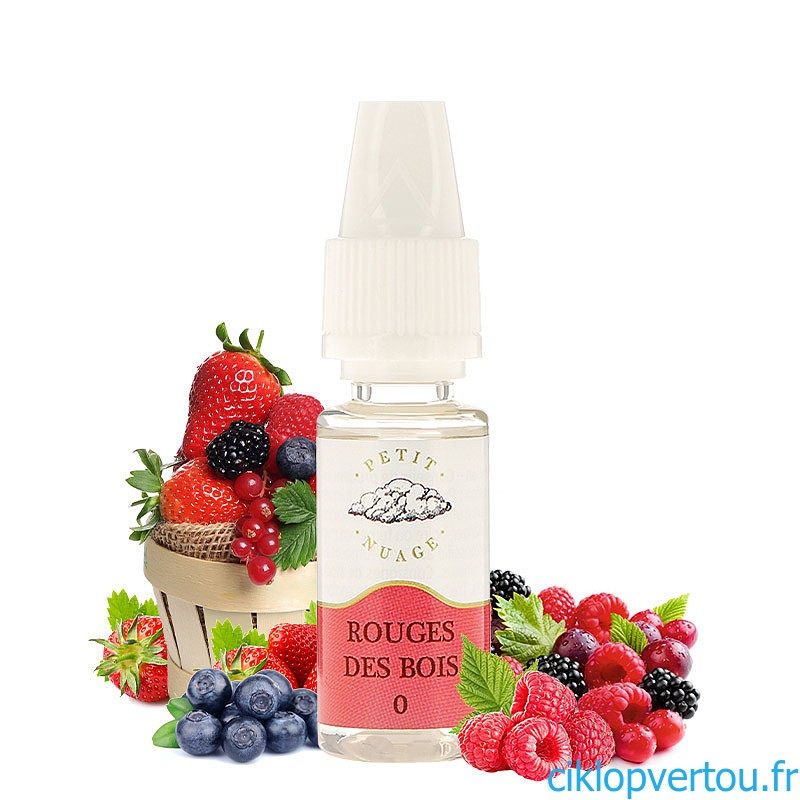 Rouges des Bois E-liquide 10ml - Petit Nuage - ciklopvertou.fr cigarette électronique 44