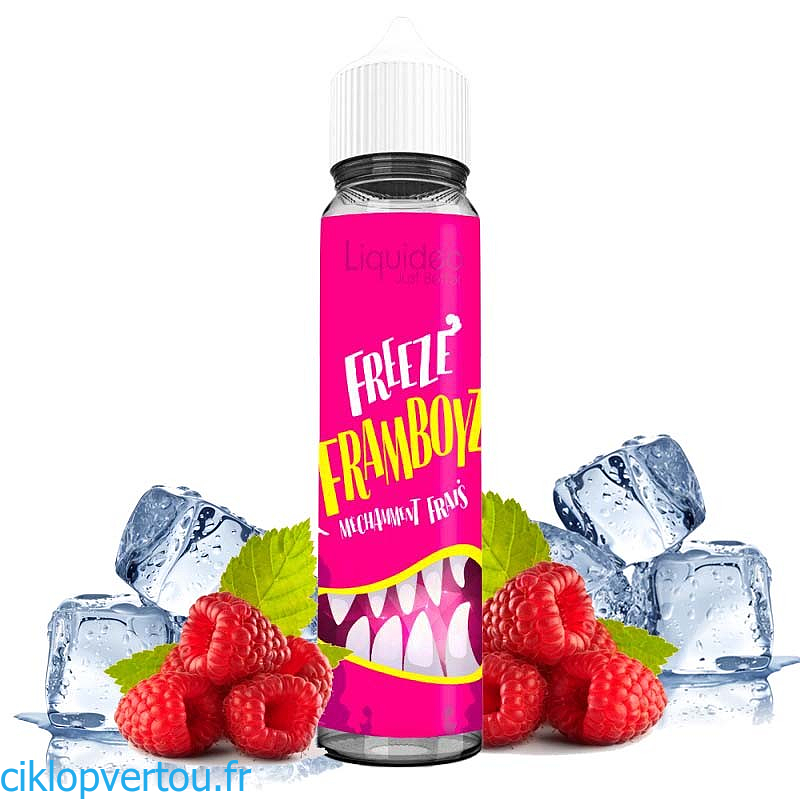 Freeze Framboyz E-liquide 50ml - Liquideo - ciklopvertou.fr cigarette électronique 44