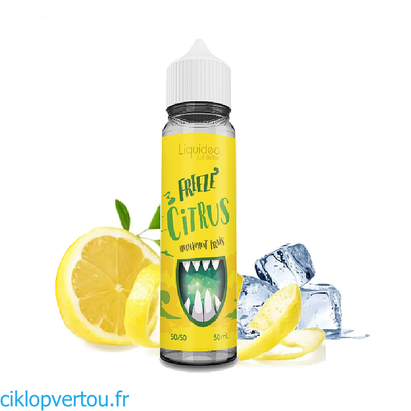 Freeze Citrus E-liquide 50ml - Liquideo - ciklopvertou.fr cigarette électronique 44