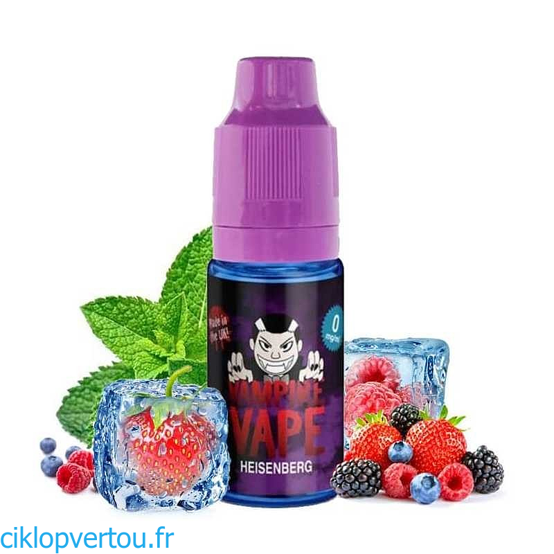 Heisenberg E-liquide 10ml - Vampire Vape - ciklovertou.fr cigarette électronique 44