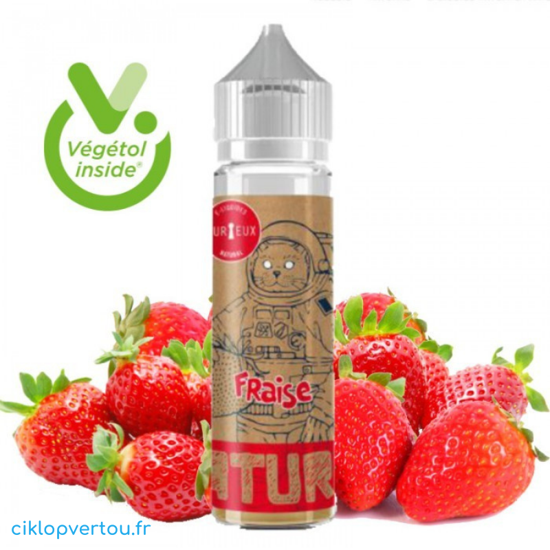 Natural Fraise E-liquide 50ml - Curieux Natural - ciklopvertou.fr cigarette électronique 44