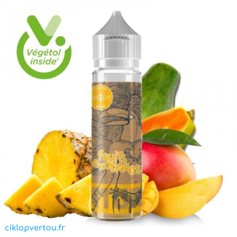 Natural Fruits Exotiques E-liquide 50ml - Curieux Natural - ciklopvertou.fr cigarette électronique 44