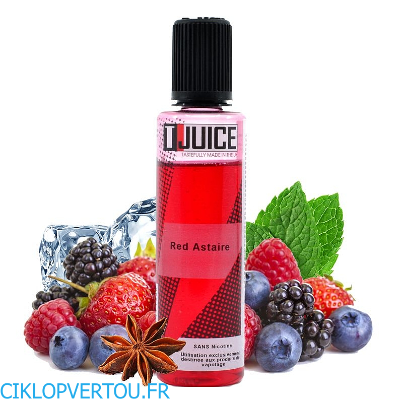 Red Astaire E-liquide 50ml - TJuice - ciklovpertou.fr cigarette électronique 44