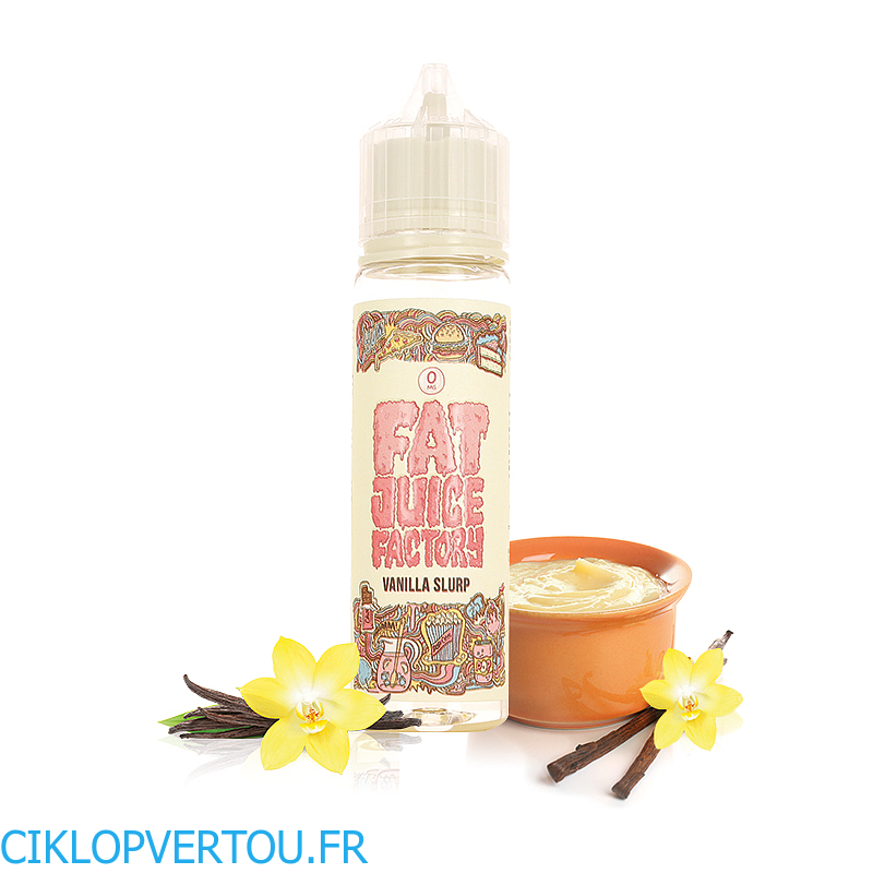 Vanilla Slurp E-liquide 50ml - Fat Juice Factory - ciklopvertou.fr cigarette électronique 44