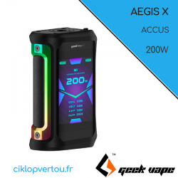Mod E-cigarette Geekvape Aegis X - ciklovpertou.fr cigarette électronique 44