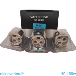 Résistance Vaporesso GT Cores - ciklopvertou.fr cigarette électronique 44