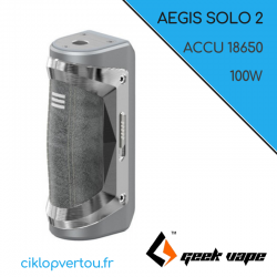 Mod E-cigarette Geekvape Aegis Solo 2 (S100) - ciklopvertou.fr cigarette électronique 44