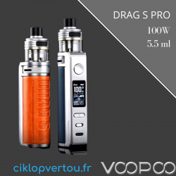 Kit E-cigarette Voopoo Drag S Pro - ciklopvertou.fr cigarette électronique 44