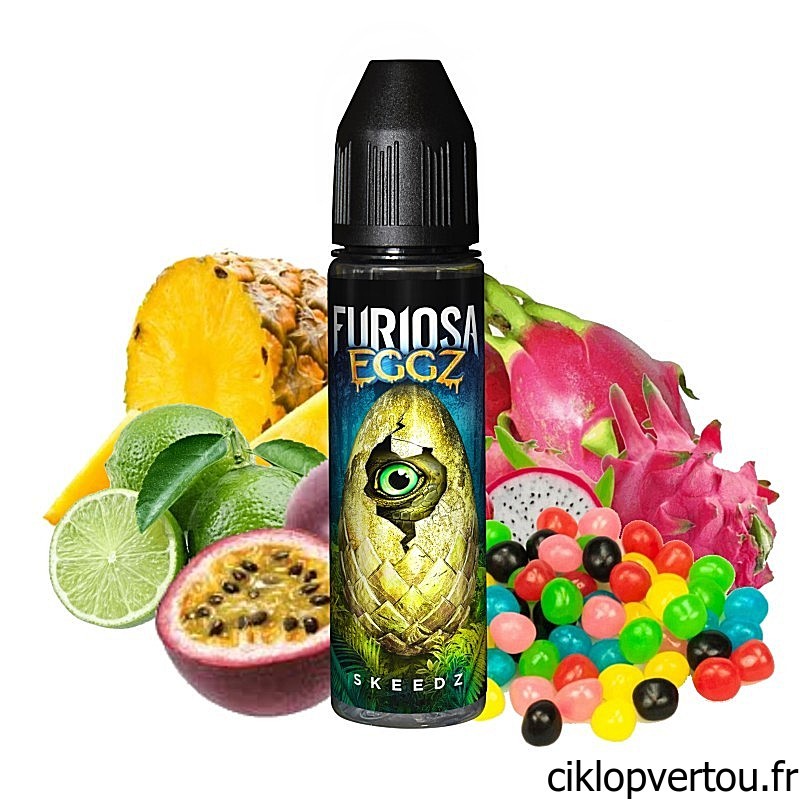 Skeedz E-liquide 50ml - Furiosa Eggz - ciklopvertou.fr cigarette électronique 44