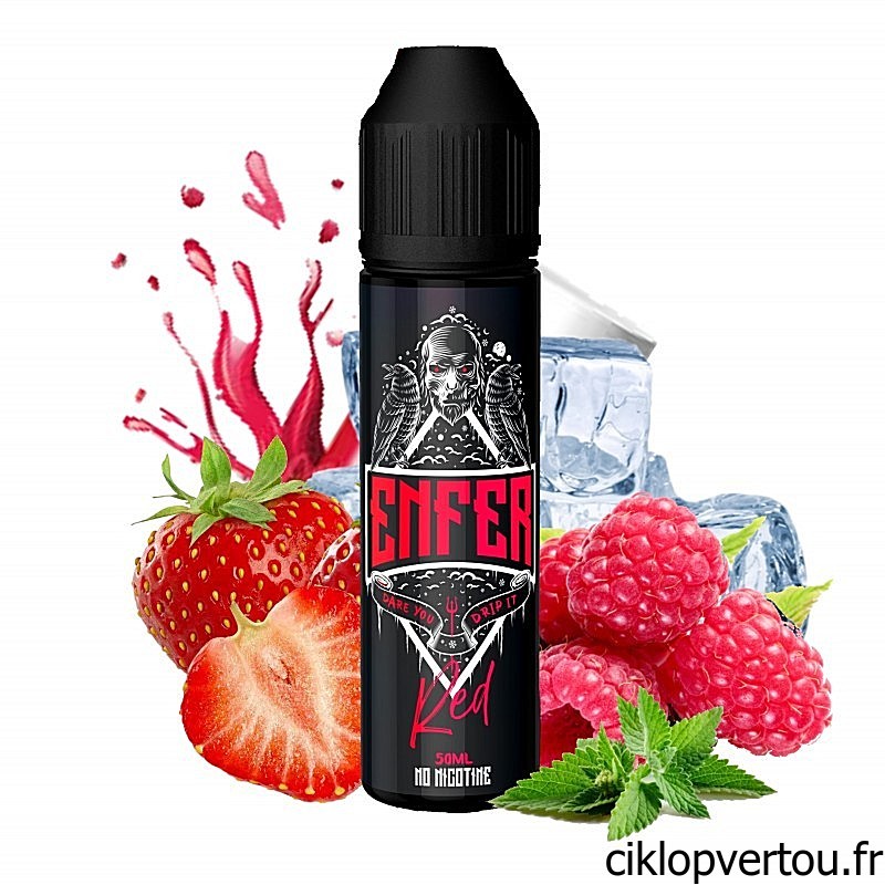 Enfer Red E-liquide 50ml - Vape47 - ciklovpertou.fr cigarette électronique 44