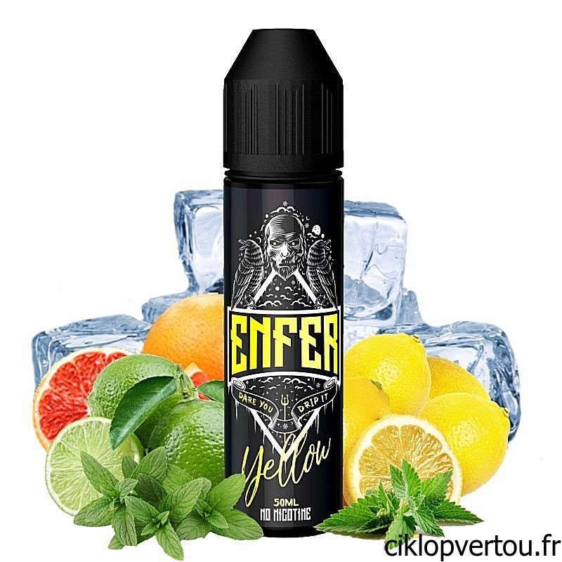 Enfer Yellow E-liquide 50ml - Vape47 - ciklopvertou.fr cigarette électronique 44