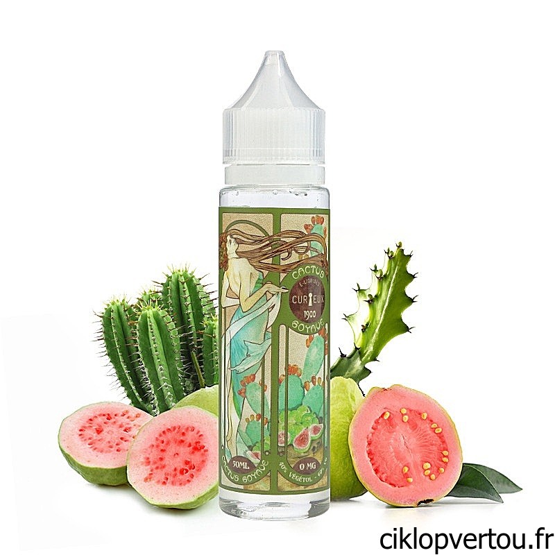 Cactus Goyave E-liquide 50ml - Curieux Ed. 1900 - ciklopvertou.fr cigarette électronique 44