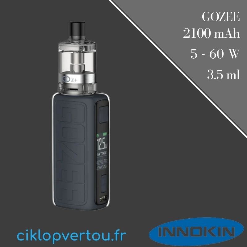 Kit E-cigarette Innokin Gozee - ciklopvertou.fr cigarette électronique 44
