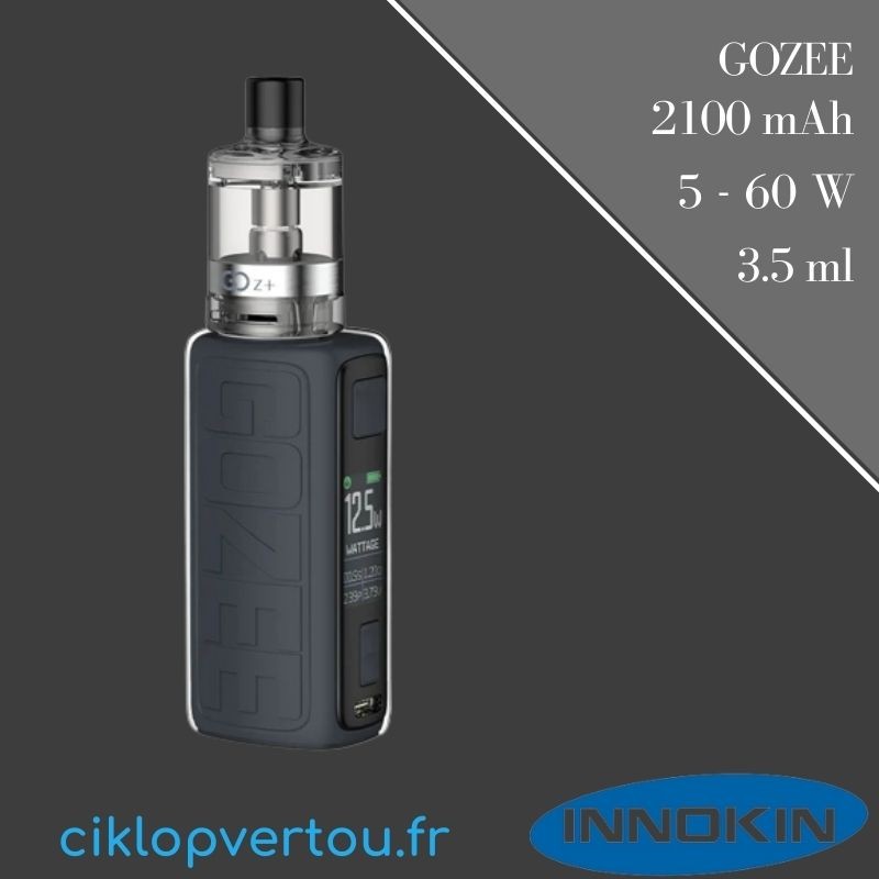 Kit E-cigarette Innokin Gozee - ciklopvertou.fr cigarette électronique 44 Kit E-cigarette Innokin Gozee - ciklopvertou.fr cigarette électronique 44