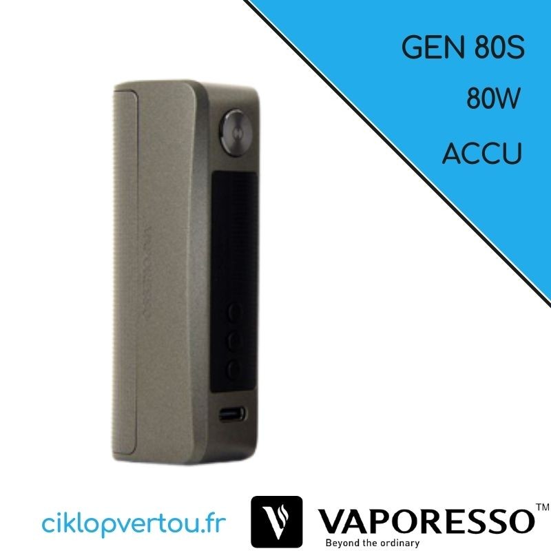 Box ecig vaporesso gen 80S - ciklopvertou.fr cigarette électronique 44