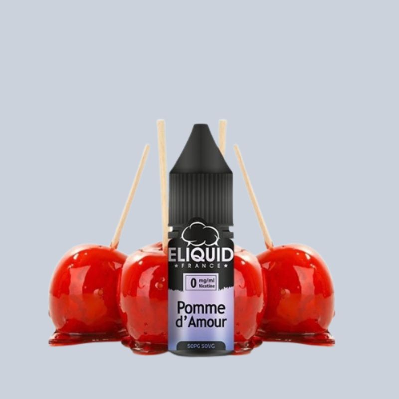 Pomme d'amour 10ml - Eliquide France - ciklopvertou.fr cigarette électronique 44