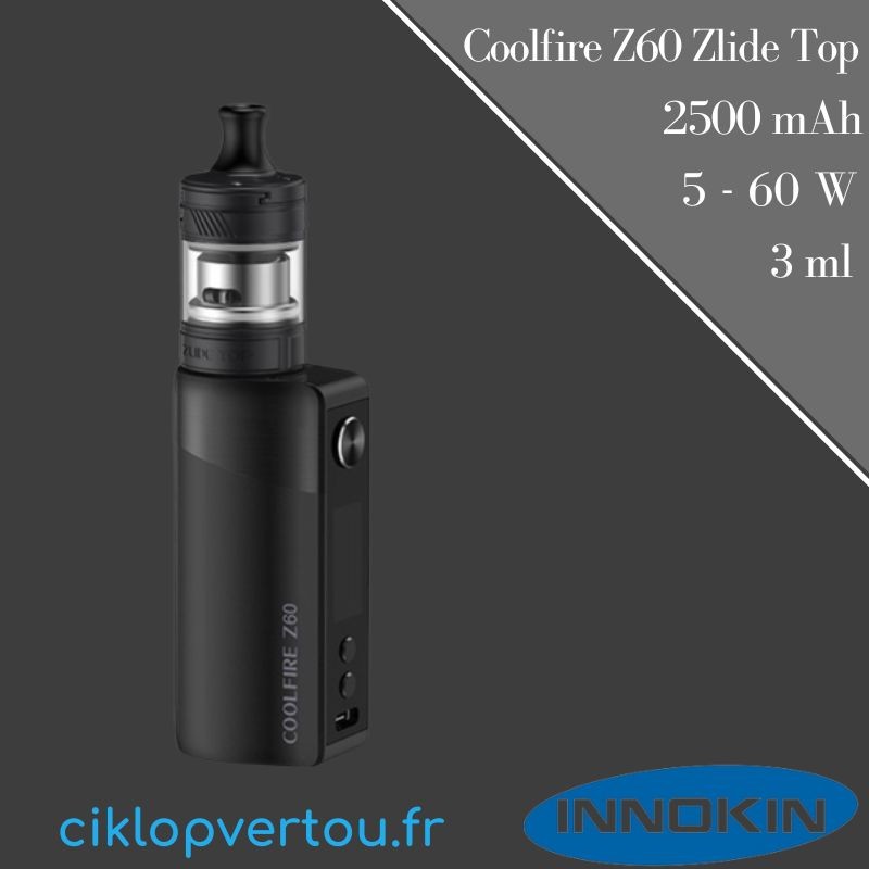 Kit E-cigarette Innokin Coolfire Z60 - ciklopvertou.fr cigarette électronique 44