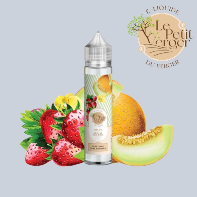 Melon Fraise des Bois - Le Petit Verger - E-liquide 50ml - ciklopvertou.fr cigarette électronique 44