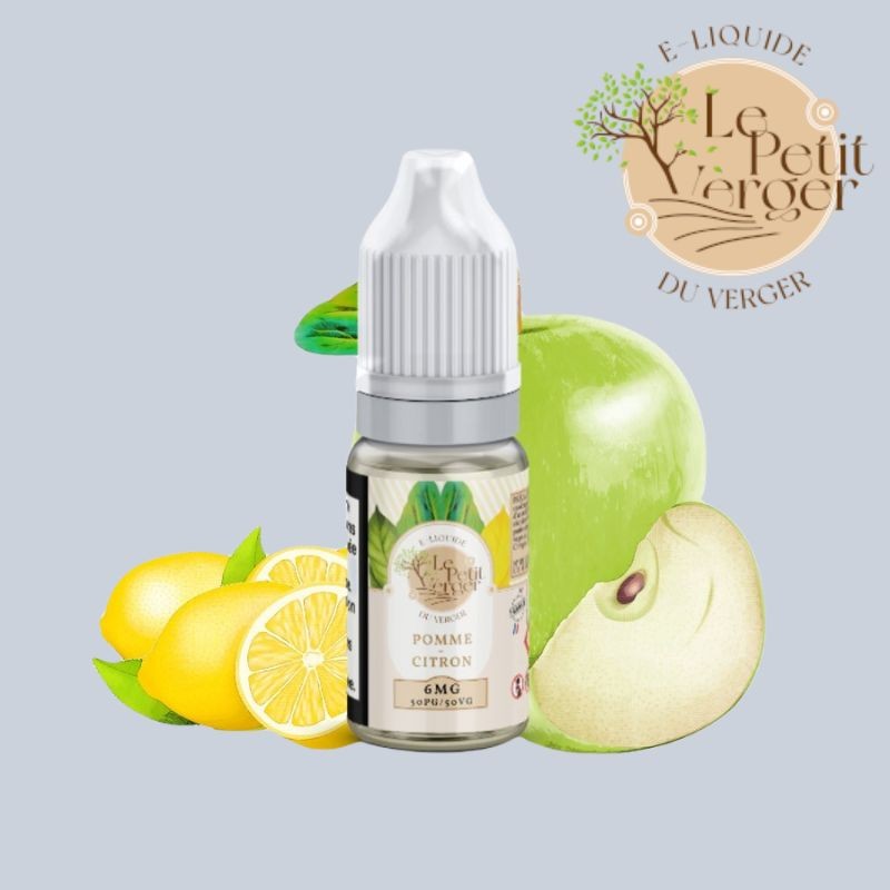 Pomme Citron - Le Petit Verger - E-liquide 10ml - ciklopvertou.fr cigarette électronique 44