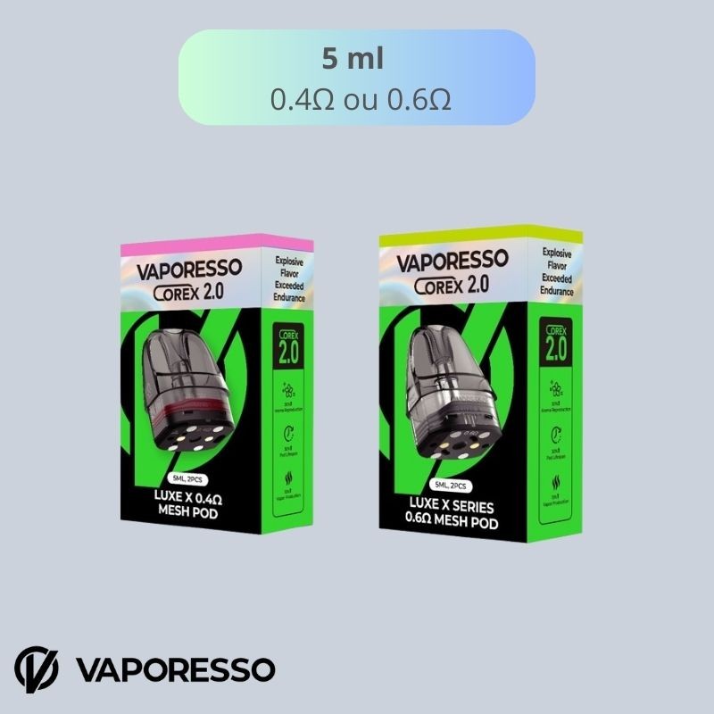 Cartouche Vaporesso Luxe X - ciklopvertou.fr cigarette électronique 44 Cartouche Vaporesso Luxe X - ciklopvertou.fr cigarette électronique 44