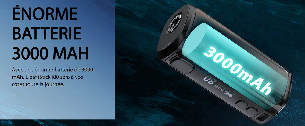 istick i80 batterie