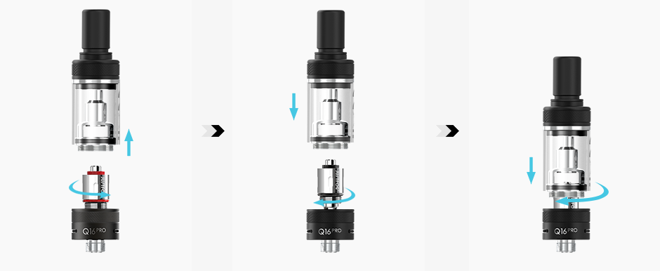 kit ecig justfog q16 pro changement de résistance - ciklopvertou.fr cigarette électronique 44